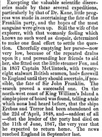 1. From: Lady Jane Franklin, in:The Living Age, No. 852, Boston, 29. 9. 1860, p. 823