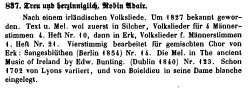 38.  From: Heinrich Hoffmann von Fallersleben, Unsere Volksthümlichen Lieder, 2. Auflage, Leipzig 1859, No. 873, p. 128