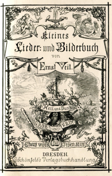 70. From: Ernst Veit, Kleines Lieder- und Bilderbuch, Dresden 1876